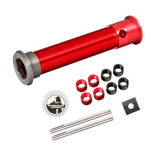 Silverback Desert Tech SRS Variable Mass Piston Pull Bolt Version - Red Edition