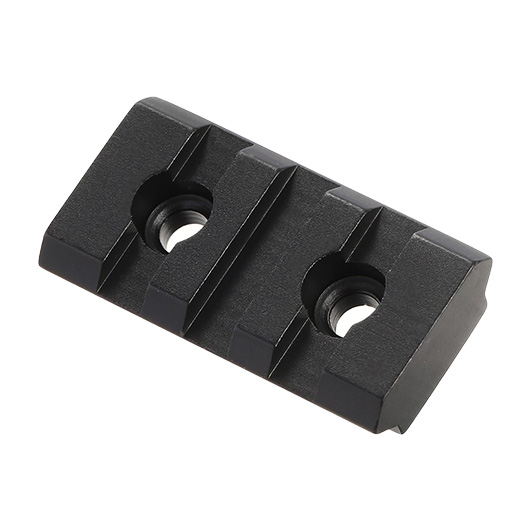 MET LOCK 21mm Aluminium Schiene 3 Slot / 40mm schwarz Bild 3