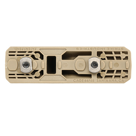 Strike Industries KeyMod / M-LOK Link Anchor Polymer Hand Stop Flat Dark Earth Bild 5