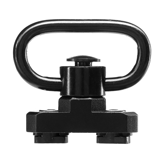 MET LOCK Aluminium QD Tragegurtadapter mit QD-se schwarz Bild 1