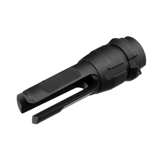 APS Dead Air Aluminium Flash-Hider schwarz 14mm-