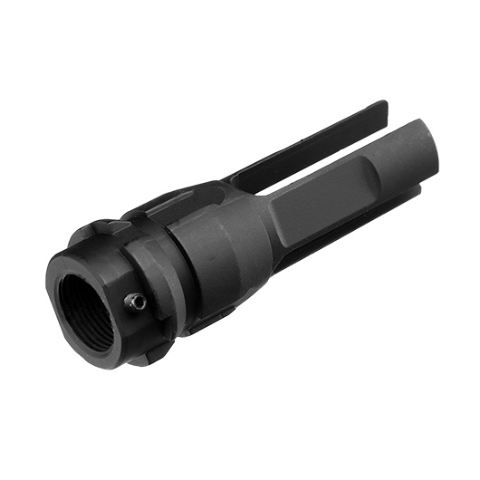 APS Dead Air Aluminium Flash-Hider schwarz 14mm- Bild 2