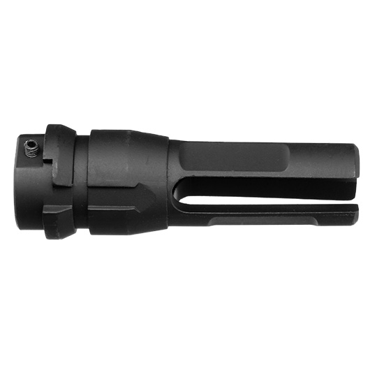 APS Dead Air Aluminium Flash-Hider schwarz 14mm- Bild 5