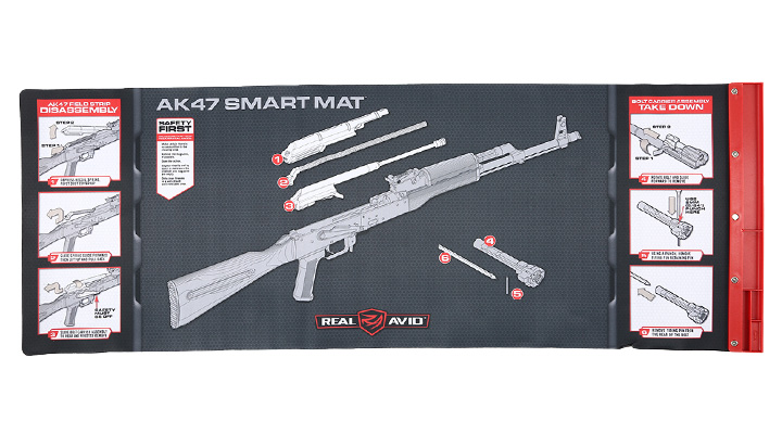 Real Avid AK47 Smart Mat - Next-Gen Reinigungsunterlage fr Gewehre
