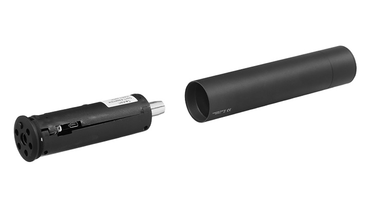 Madbull / Gemtech G5 Aluminium Silencer mit Tracer Unit inkl. FH 14mm-  schwarz kaufen