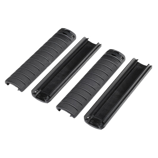 G&G Handguard Panel Style Rail Covers 156 mm 4er Set - schwarz Bild 1