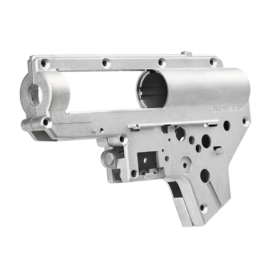 G&G 8mm ETU - Mosfet Gearboxgehuse V2 grau - nur Gehusehlften