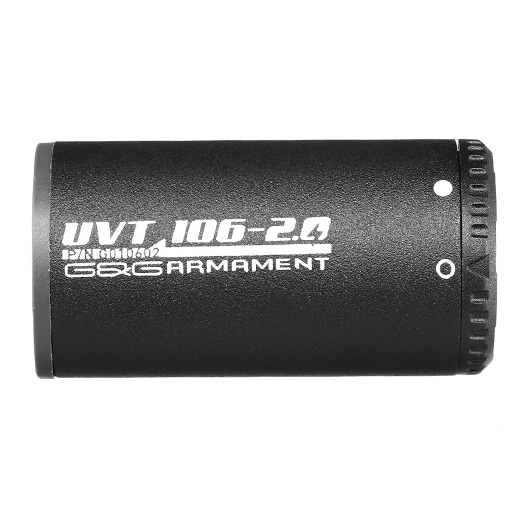 G&G UVT106 2.0 Aluminium Micro Tracer Unit inkl. integriertem Akku 14mm- schwarz Bild 2