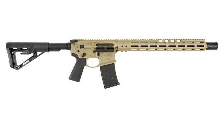 APS / EMG Noveske 13.5 Zoll Infidel Gen. 4 eSilver Edge SDU-MosFet 2.0 Vollmetall S-AEG 6mm BB Tan Bild 2