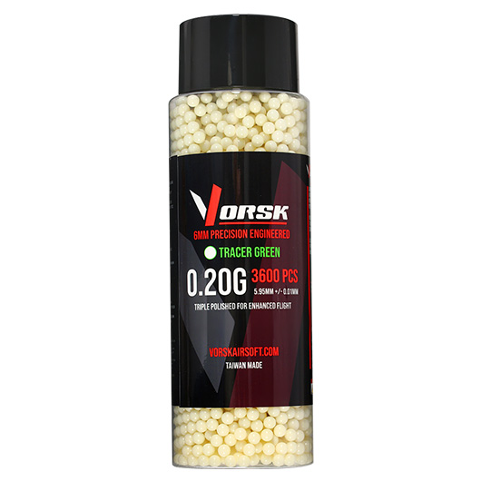 Vorsk Tracer Triple Polished QC BBs 0,20g 3.600er Flasche grn