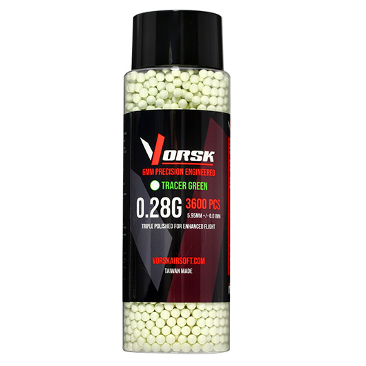 Vorsk Tracer Triple Polished QC BBs 0,28g 3.600er Flasche grn