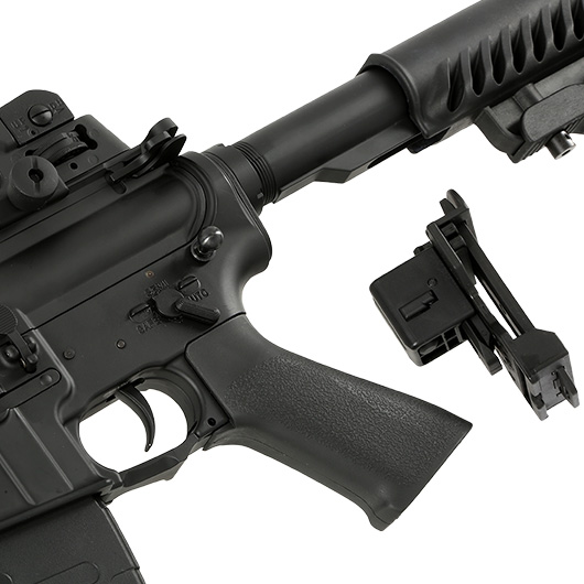 APS Speed Draw Full Adjust Grtelhalterung fr M4 / AR-15 Airsoft Gewehre schwarz Bild 5