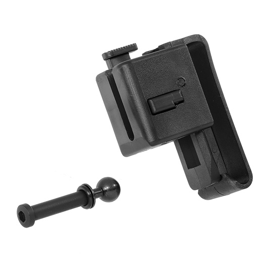 APS Speed Draw Lite Grtelclip / Beltclip fr M4 / AR-15 Airsoft Gewehre schwarz