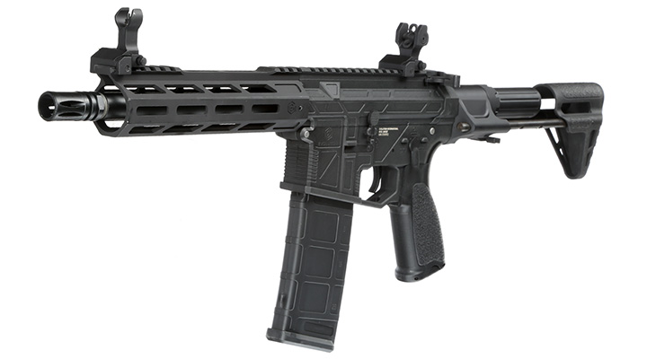 Versandrcklufer Evolution M4 Ghost S EMR PDW Carbontech ETU-Mosfet S-AEG 6mm BB schwarz