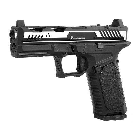 EMG / Strike Industries ARK mit Metallschlitten GBB 6mm BB 2-Tone schwarz-silber