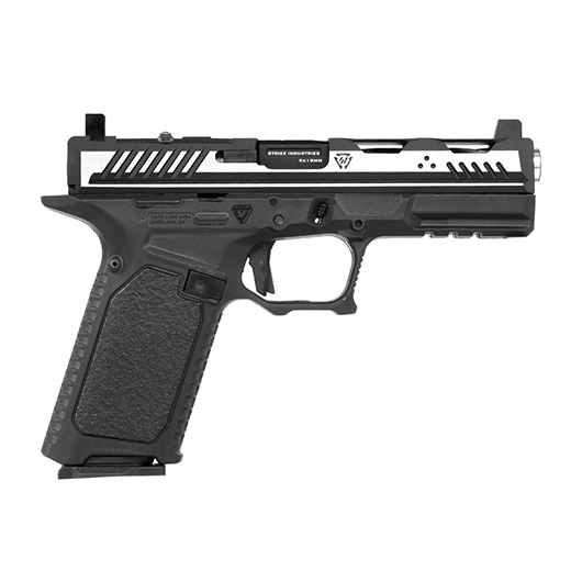 EMG / Strike Industries ARK mit Metallschlitten GBB 6mm BB 2-Tone schwarz-silber Bild 3