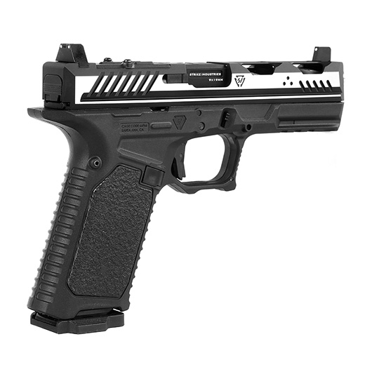 EMG / Strike Industries ARK mit Metallschlitten GBB 6mm BB 2-Tone schwarz-silber Bild 4