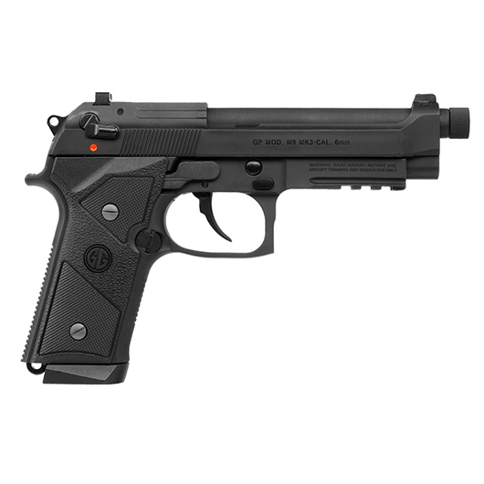 G&G GPM9 MK3 mit Metallrahmen GBB 6mm BB schwarz inkl. Pistolenkoffer Bild 3