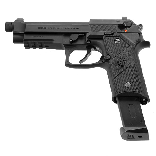 G&G GPM9 MK3 mit Metallrahmen GBB 6mm BB schwarz inkl. Pistolenkoffer Bild 5