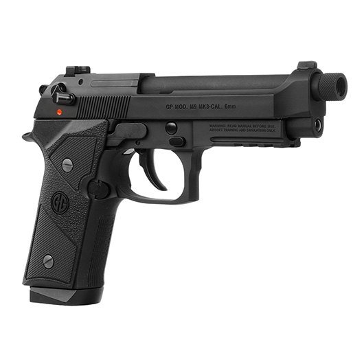 G&G GPM9 MK3 mit Metallrahmen GBB 6mm BB schwarz inkl. Pistolenkoffer Bild 8