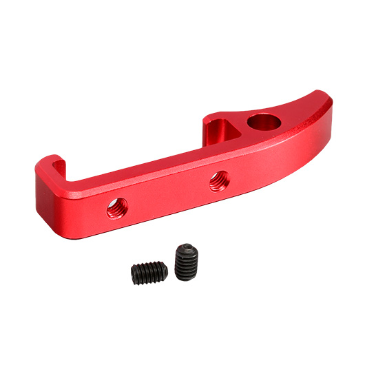 Action Army AAP-01 CNC Aluminium Spannhebel Type-1 rot