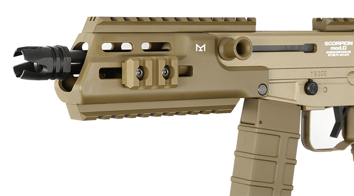 Tokyo Marui Scorpion mod. D S-AEG 6mm BB Flat Dark Earth Bild 6