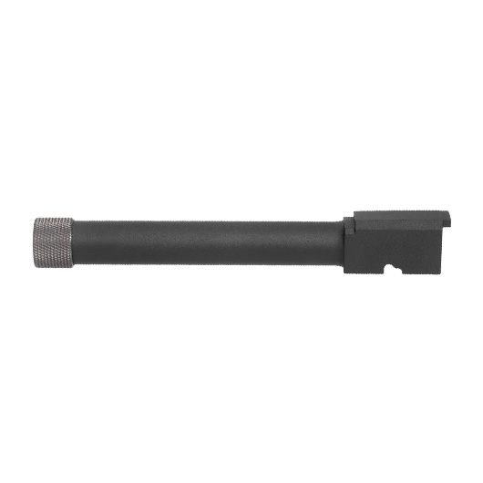 KJ Works CZ P-09 Duty Outer Barrel mit Silencer Gewinde 14mm- schwarz Bild 2