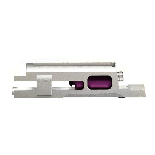 CowCow Ultra Light CNC Aluminium BlowBack Housing f. TM Hi-Capa / M1911 GBB Pistolen silber Bild 2