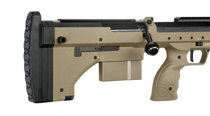 Silverback Desert Tech SRS-A2 / M2 Sport 16 Zoll Pull-Bolt Bullpup Springer 6mm BB Flat Dark Earth Bild 9