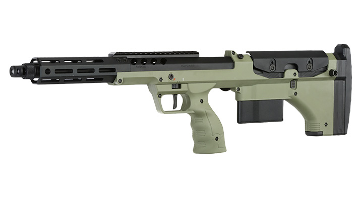 Silverback Desert Tech SRS-A2 / M2 Covert 16 Zoll Pull-Bolt Bullpup Springer 6mm BB oliv