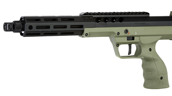 Silverback Desert Tech SRS-A2 / M2 Covert 16 Zoll Pull-Bolt Bullpup Springer 6mm BB oliv Bild 6