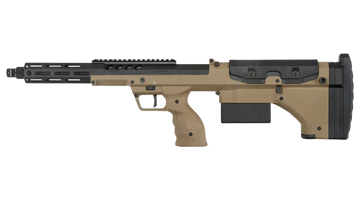 Silverback Desert Tech SRS-A2 / M2 Covert 16 Zoll Pull-Bolt Bullpup Springer 6mm BB Flat Dark Earth Bild 1