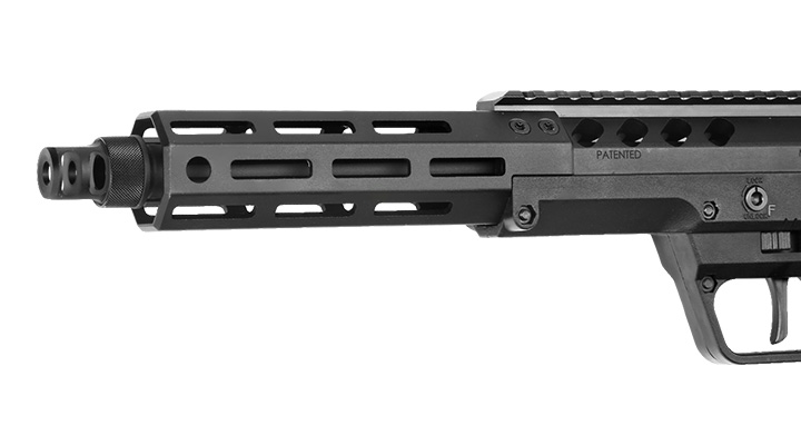 Silverback Desert Tech SRS-A2 / M2 Covert 16 Zoll Pull-Bolt Bullpup Springer 6mm BB schwarz Bild 6