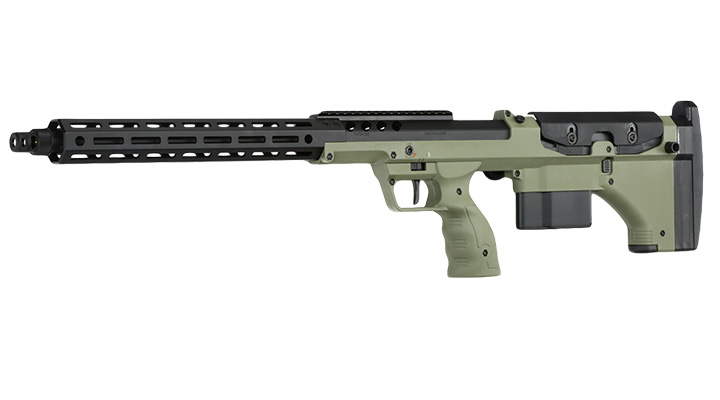 Silverback Desert Tech SRS-A2 / M2 Covert 22 Zoll Pull-Bolt Bullpup Springer 6mm BB oliv