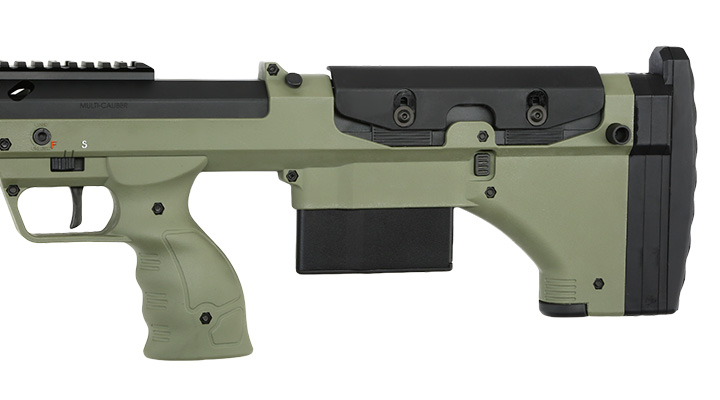 Silverback Desert Tech SRS-A2 / M2 Covert 22 Zoll Pull-Bolt Bullpup Springer 6mm BB oliv Bild 7