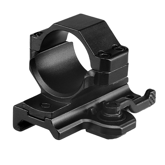 Aim-O 21mm QD-Mount / Halterung f. 30mm Red-Dot Zielgerte schwarz