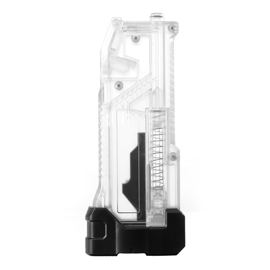 Satellite High Bullet BB Loader Plus Speedloader f. M4 AEG / S-AEG / GBB Magazine transparent Bild 6