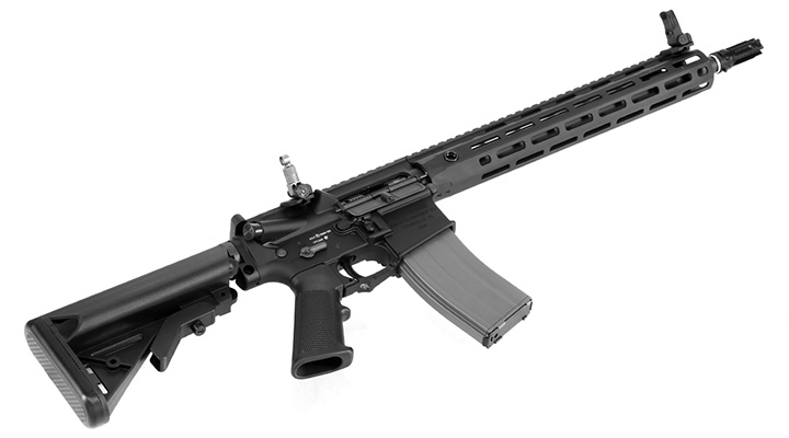 VFC KAC SR-16E3 Carbine MOD2 M-LOK Vollmetall Gas-Blow-Back 6mm BB schwarz Bild 4