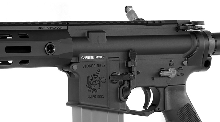 VFC KAC SR-16E3 Carbine MOD2 M-LOK Vollmetall Gas-Blow-Back 6mm BB schwarz Bild 7