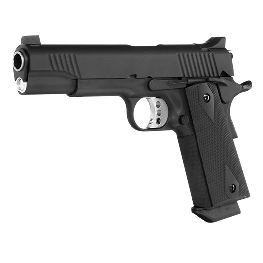 VFC M1911 Tactical Custom Vollmetall GBB 6mm BB schwarz