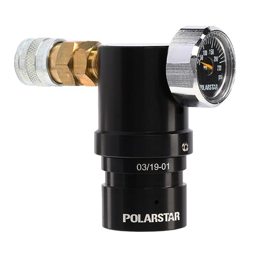 Polar Star Micro Reg GEN2 HPA Regulator schwarz inkl. 42 Zoll Braided Remote-Line schwarz - US Version Bild 1