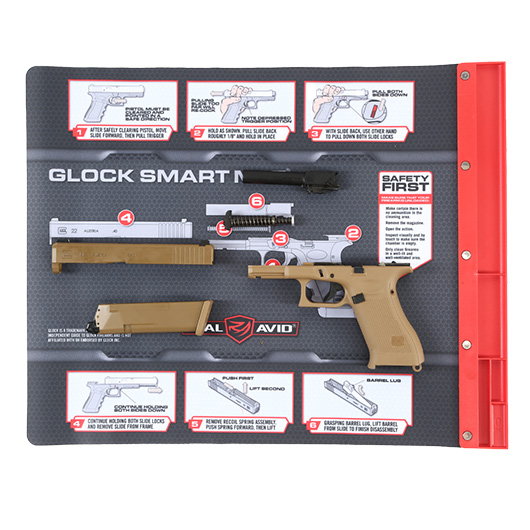 Real Avid Glock Smart Mat - Next-Gen Reinigungsunterlage fr Kurzwaffen Bild 5