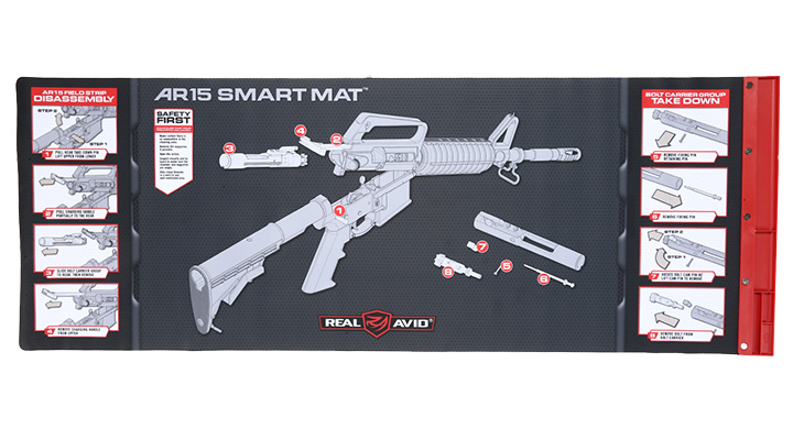 Real Avid AR-15 Smart Mat - Next-Gen Reinigungsunterlage fr Gewehre