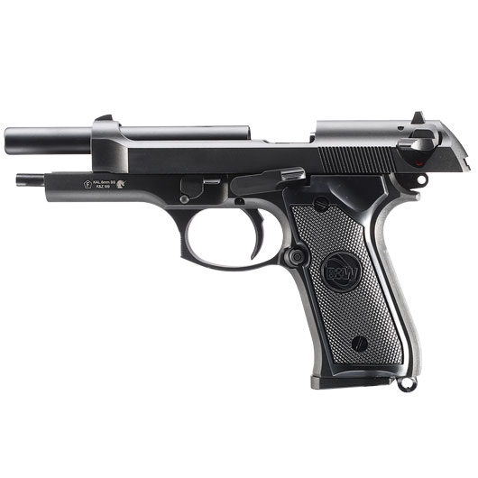 B&W Airsoft M9 Vollmetall GBB 6mm BB schwarz Bild 2