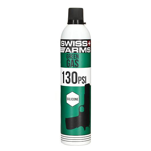 Swiss Arms 130 PSI Performance Green Gas mit Silikonanteil 600ml