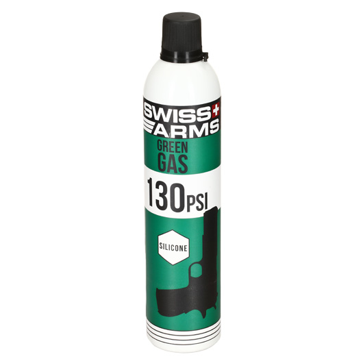 Swiss Arms 130 PSI Performance Green Gas mit Silikonanteil 600ml Bild 2