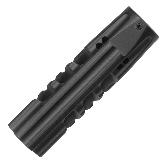 APS / EMG F1 Firearms Dragon Slay CNC Aluminium Flash-Hider schwarz 14mm- Bild 2