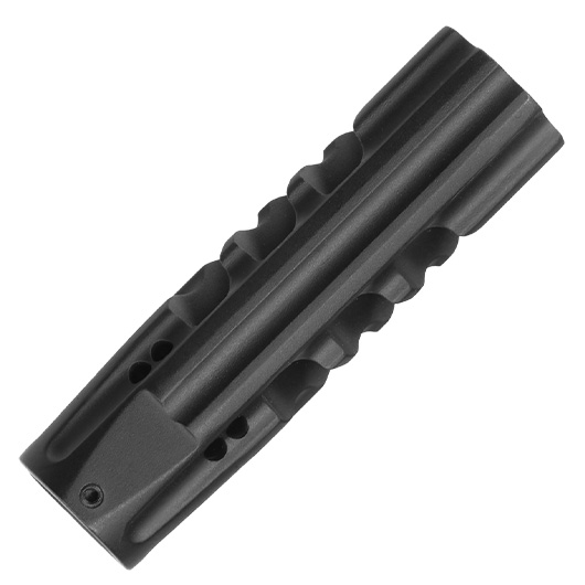 APS / EMG F1 Firearms Dragon Slay CNC Aluminium Flash-Hider schwarz 14mm- Bild 3