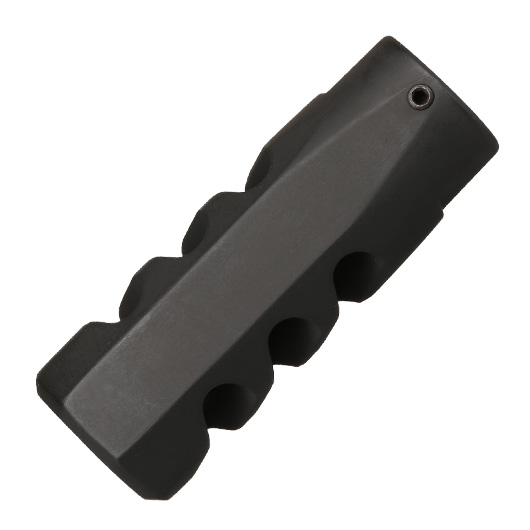 APS / EMG F1 Firearms CMB Flat Faced CNC Aluminium Flash-Hider schwarz 14mm- Bild 2