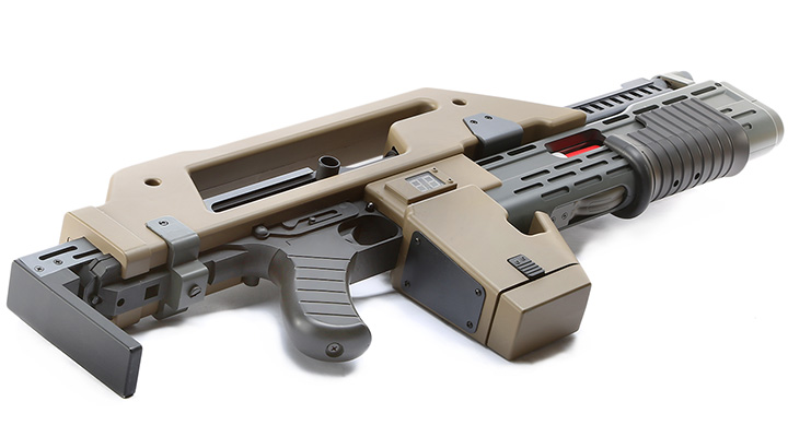 Snow Wolf M41-A Pulse Rifle S-AEG 6mm BB tan Bild 4